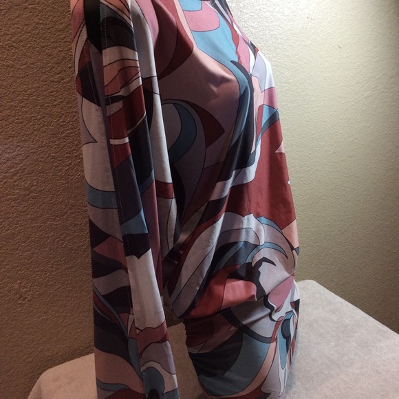 Boston Proper Tunic Top Cold Shoulder Long sleeves - Picture 3 of 9